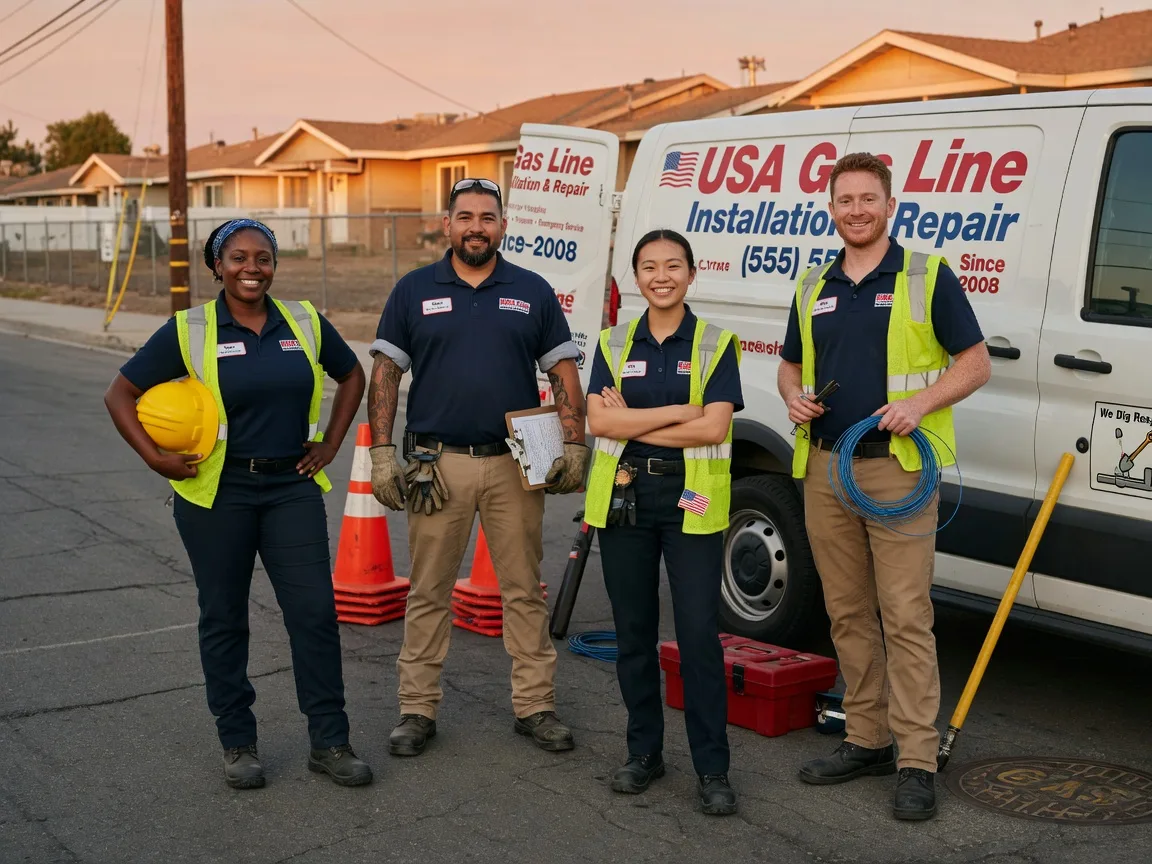Gas Line Installation company in Goodwine, IL